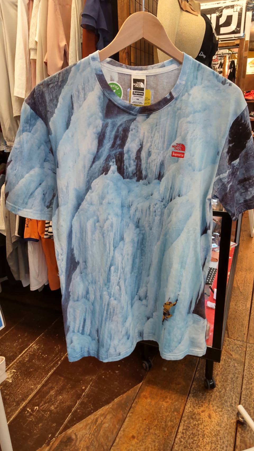 Supreme The North Face Ice Climb Tee www.krzysztofbialy.com