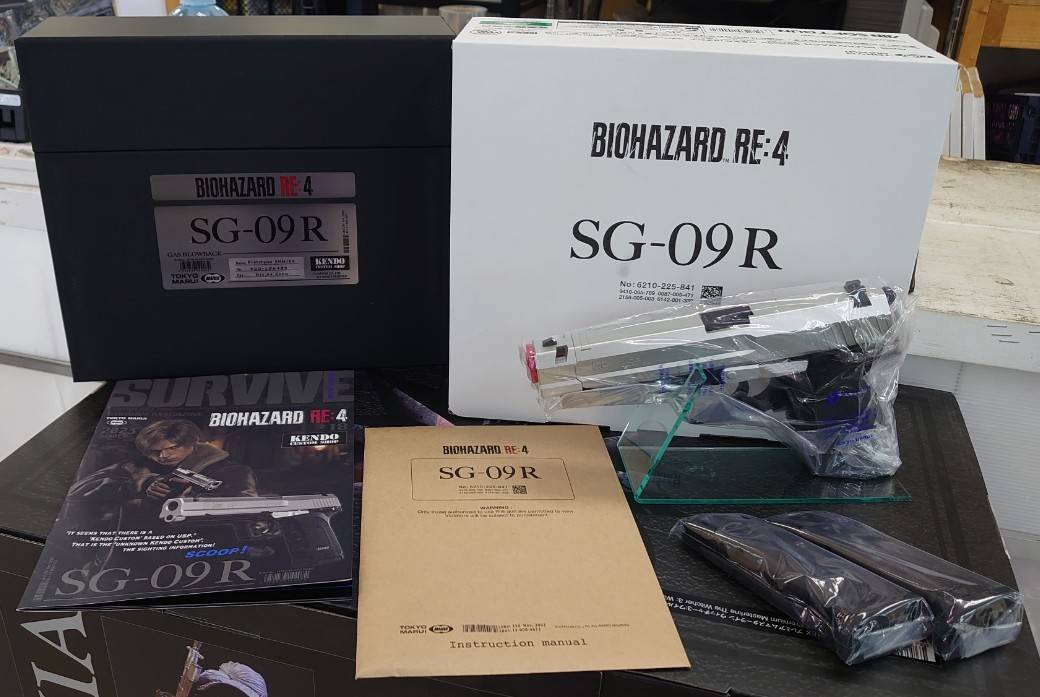 東京マルイ バイオハザードRE:4限定品 ガスブローバック SG-09R-